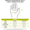 thumbnail image 3 of Golf Glove for Men's Left Hand White Soft Leather Breathable Professional Golf Hand Wear, 3 of 6