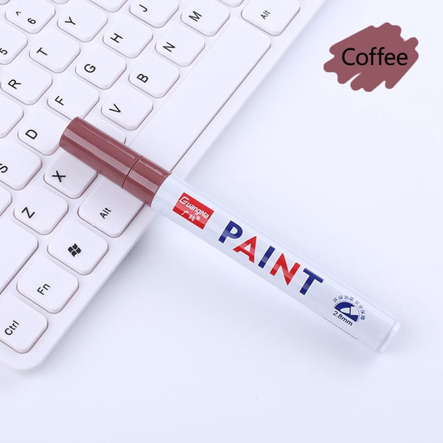 LSLJS Paint Pen Marker Color Oily Marker Pen Tire Ceramic Paint Touch-up Pen Pen1ml, Home Accessories