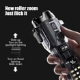 thumbnail image 4 of Uscallm Multi Functional Outdoor Flashlight, High Brightness Portable Emergency Flashlight with Zooming Focus, Cutting Blade, Hammer, Power Bank and Alarm for Camping Hiking Gear, 4 of 6