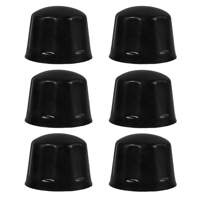 KAKOWELY rim hub cap 4pcs Rubber Dust Rims Cover Caps Rubber Wheel Replacement Cover for 110-250cc ATV Trailer and Boat Trailer Bearing Dust Cap Durable and Waterproof