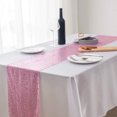 thumbnail image 4 of Musbetu Sequin Table Runner 12x71 Inches Glitter Table Runner Party Table Decoration for Birthday Wedding Baby Shower Dinner Party, 4 of 7