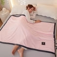 thumbnail image 1 of Kugisaki Cool Bed Blankets Soft Fuzzy Cozy Blanket Microfiber Nap Blankets, 1 of 9
