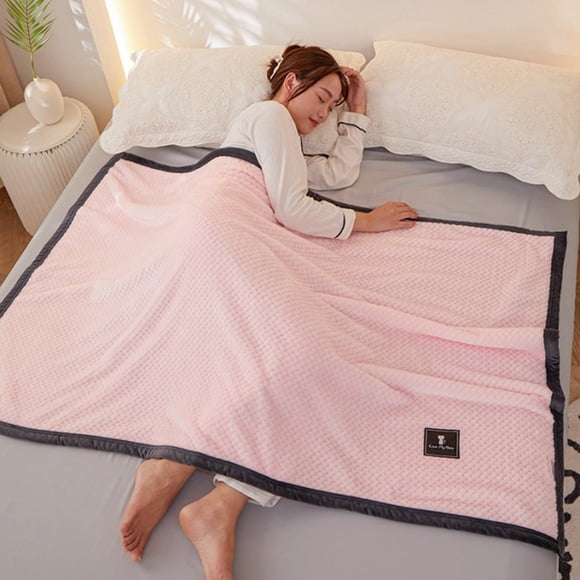 Kctiaxy Plush Throw Blanket Cool Bed Blankets Soft Fuzzy Blanket Microfiber Nap Blankets Kitchen Appliances