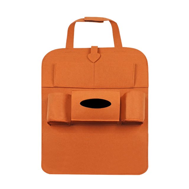 yilyih Car Seat Storage Bag,Car Storage Bag Universal Thickened Kick Car Multifunctional Storage Bag Paper Box for Protecting Seat Storage Bag,Small Outdoor Storage Box
