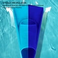 thumbnail image 3 of 2pcs Blue Silicone Swim Fins Comfortable Professional Non Slip for Diving Breaststroke, 3 of 7