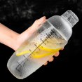 thumbnail image 2 of Cocktail Shaker Clear Scale Bar Bartender Tool Épaissi manuel Hand Shaker Cocktail Shaker, 2 of 9