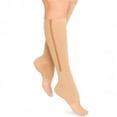 thumbnail image 3 of Gros Clair! Bas de Compression à Fermeture Éclair Confortables, Bas de Compression à Bout Ouvert, Soutien des Jambes, Bas Gainants, Bas Jusqu'au Genou, 3 of 5