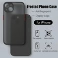 thumbnail image 1 of Buy 1 Get 1 Free, total of 2 PCS Ultra-Thin Matte PC Phone Case for iPhone 11 13 12 14 Pro Max Mini, Shockproof Bumper Case with Enhanced Grip, Anti-Scratch Protection, and Precise Cutouts for iPhone, 1 of 5
