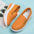 thumbnail image 1 of LSLJS Chaussures de Marche Légères et Souples à Bout Rond à Semelle Compensée Unies pour Femmes, Espadrilles Décontractées, Espadrilles pour Femmes, 1 of 5