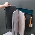 thumbnail image 1 of EGNMCR Non Perforated Rotary Towel Rack Wall Mounted Shelf For Bathroom wall hook, 1 of 3