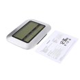 thumbnail image 1 of BJYX Self Setting Digital Home Office Decor Wall Clock With Indoor Temperature TS-H128Y, 1 of 15