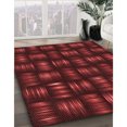 thumbnail image 3 of Ahgly Company Tapis de Zone Carré Transitionnel Lavable en Machine, 4 Pieds Carré, 3 of 7