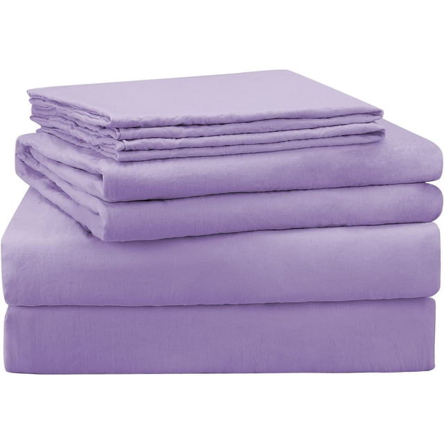900 Threat Count 100 % Egyptian Cotton 4-Pcs Sheet for Cot Bunk Bed-Perfect for Narrow Deep 15-Inch Solid Pattern