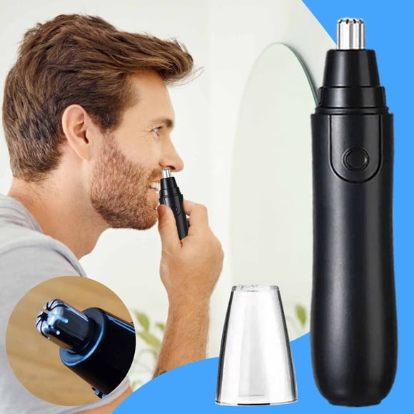 Aqestyerly Men's Nose Hair Trimmer Nose Hair Removal Grooming Tool for Adult Nose Hair Cleaning and Trimming HWRETIE