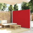 thumbnail image 1 of vidaXL Auvent Latéral Rétractable 160 x 500 cm Rouge, 1 of 4