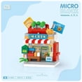 thumbnail image 1 of Nouveau Carrousel de Parc d'Attractions Navire Pirate Grande Roue Jeu d'Halloween Vue de Rue Kit de Blocs de Construction Modèle de Briques pour Fille Jouet pour Enfants, Sac opp 150 Pcs, Minibricks, 1 of 7