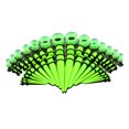 thumbnail image 1 of Maytalsory 50pieces Elegant Piercing Jewelry Set For Ear Stretching Versatile And Stylish Ear Stretching Kit Fluorescent Green, 1 of 6