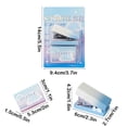 thumbnail image 3 of 2 Pcs Mini Stapler Portable Desktop Stapler for Office Study Supplies,Lightweight Compact Stapler Machine,Easy One-Hand Use Stapler with Staples,Labor-Saving Mini Stapler for Paper Binding Documents, 3 of 7