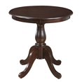 thumbnail image 1 of Carolina Chair et Table Hamilton Table de Salle à Manger Ronde à Piédestal, 30 Pouces, Espresso, 1 of 2