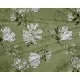 thumbnail image 4 of oneOone Polyester Lycra Light Green Fabric Florals Craft Projects Decor Fabric Printed By The Yard 56 Inch Wide, 4 of 4