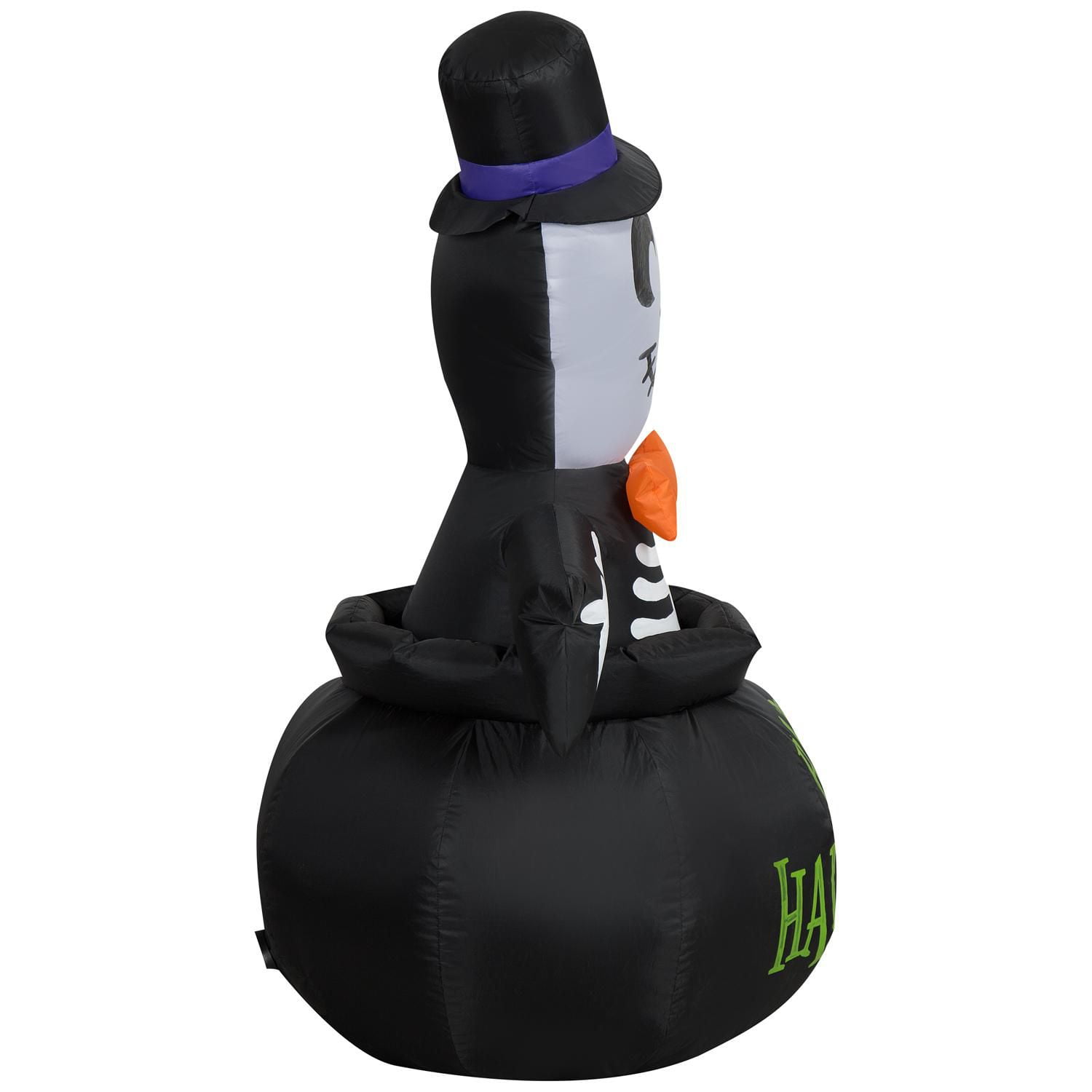 Gemmy Halloween Inflatable Skeleton in Cauldron