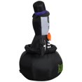 thumbnail image 4 of Gemmy Halloween Inflatable Skeleton in Cauldron, 4 of 5