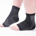 thumbnail image 3 of 3 Pairs Of Ankle Guard Compression Socks, Nylon Middle-Aged And Elderly Socks, Outdoor Basketball Socks Workhe, 3 of 9