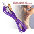 thumbnail image 2 of kurtrusly Silicone Hook Line for Straight RCA Interface Insert Tattoo Machine Conversion kit (Purple), 2 of 7
