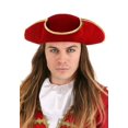 thumbnail image 5 of Chapeau Rouge Pirate Rhum Adulte, 5 of 5