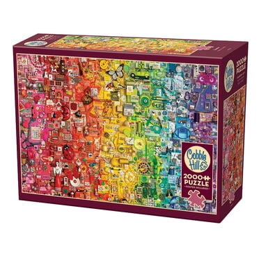 Cobble Hill Casse-Tête - Rainbow, Casse-Tête de 1000 Pcs