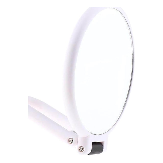 Round Handheld Double Side Makeup Mirror Magnifying Mirror Countertop Mirror Mirror w/ Hanger Hole X5