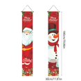 thumbnail image 3 of Rideaux de Porte Couplets de Noël Décorations de Fête Toiles de Fond Décorations Suspendues de Noël, 3 of 6