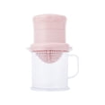 thumbnail image 2 of Under 25,Manual Juicer with Scale, Lemon Squeezer Cup, Hand-Powered Press Juicer for Fresh Lemonade, Easy to Use Citrus Juicer for Home and Kitchen, | Plastic, Pink-589 $BS$3, 2 of 9