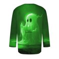 thumbnail image 3 of Birdeem T-Shirts à Manches Longues pour Hommes Imprimé Col Rond Mode Décontractée Manches Courtes Blouses Chemises Manches Longues Chemises de Noël pour Hommes, 3 of 4