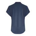 thumbnail image 5 of T-Shirts Femmes Lot Mode Décontractée Col en V Manches Courtes Haut T-Shirt - Hontri, 5 of 5