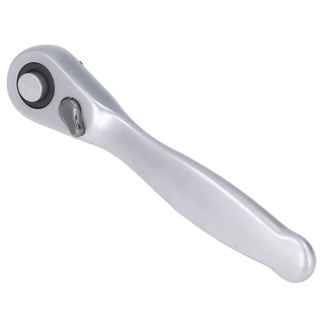 Socket Wrench, 1/4in Drive Tighter Turns Heat Treatment Mini Ratchet Spanner Portable 72 Teeth For