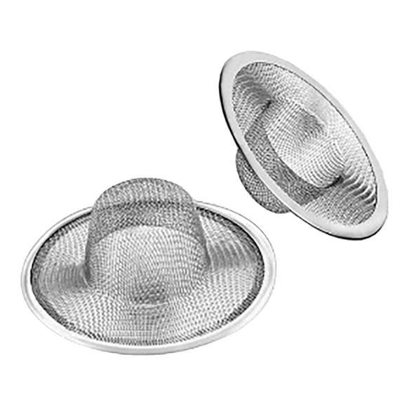 WHEANG Shower Hair Drain Catcher Stainless Steel Hair Catcher For Sink Bathroom Tub Drain Hair Catcher By (4/6pc)