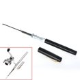thumbnail image 4 of Mini Aluminum Pocket Pen Fishing Rod Pole + Reel, 4 of 8