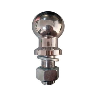 Trailer Hitch Towball 2-5/16" Ball Capacity 10000lbs, Trailer Parts, Trailer Coupling,Chrome Hitch Ball ,Weatherproof Double Locking Hitch Pin