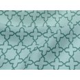 thumbnail image 4 of oneOone Viscose Jersey Fabric Quatrefoil Block Print Fabric By Yard 60 Inch Wide, 4 of 5