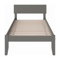 thumbnail image 3 of Orlando Lit Plateforme en Bois Massif Simple TG, Gris, 3 of 13