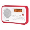 thumbnail image 1 of Sangean-PR-D18 - Portable radio - 1 Watt - white, red, 1 of 3