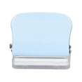 thumbnail image 3 of Hole Punch, Handheld Hole Puncher Quick Positioning Metal Paint Body Antislip Stability Small Exquisite Comfortable Grip  For Office For School For Document Light Blue,White,Pastel, 3 of 8