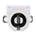 thumbnail image 2 of Unique Bargains 4 Pcs 2A T8 Socket G13 Base Fluorescent Lamp Holder Light Accessory White, 2 of 6