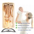 thumbnail image 4 of Portable Clothes Dryer, 900W Fast Drying & Large Load Capacity for Laundry and Shoes - Compact Mini Dryer Machine for Travel, Apartments, RV, Dorm Blue, 4 of 6