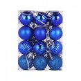 thumbnail image 4 of 30mm Christmas Xmas Tree Ball Bauble Hanging Home Party Ornament Decor 24PC, 4 of 9