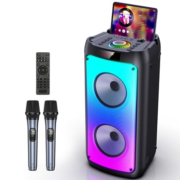 JYX Bluetooth Speaker, Party Speaker for Outdoor/Indoor, Portable PA System, TV Connect, Remote Control, TWS