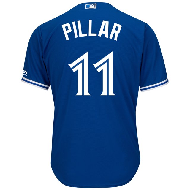 Kevin Pillar Toronto Blue Jays Cool Base Replica Away Jersey