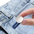 thumbnail image 3 of YAOMOBB Grands Boutons de Ceinture pour Réglages Rapides Rallonge de Bouton en Métal Réglable pour Pantalons Boutons Sans Couture Solution Rapide pour Jeans, 3 of 6