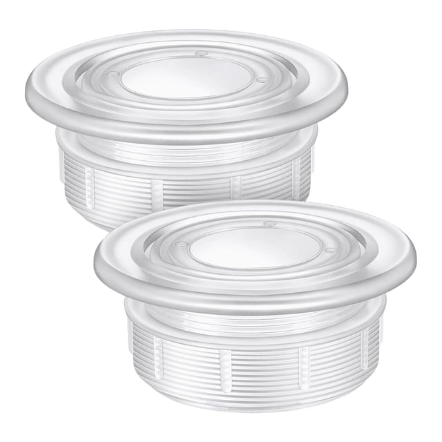 S SERENABLE Patio Table Umbrella Hole Ring Plug and Cap Balcony Yard for 2in Table Holes 2Pcs